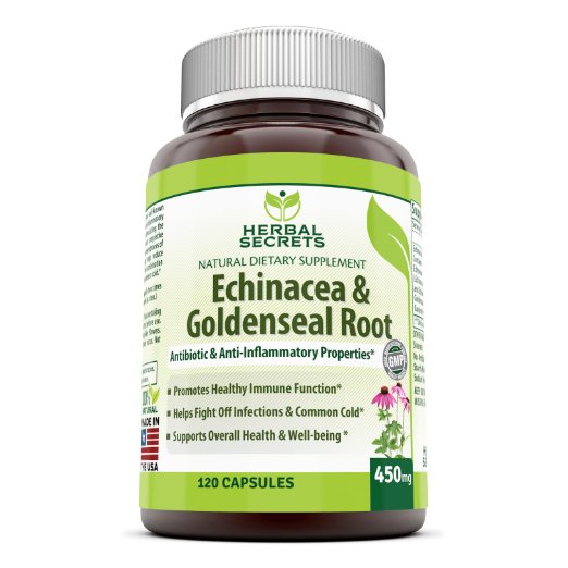 Herbal Secrets Echinacea & Goldenseal Root Full Review Does It Work